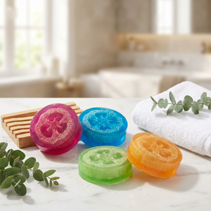 <span class=keywords><strong>Sapone</strong></span> Artigianale Naturale al <span class=keywords><strong>Luffa</strong></span> per Pulizia Profonda e Sbiancamento, per Viso e Corpo, Etichetta Privata - Product Image 2