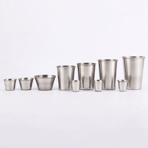 XDH763 Gobelets à bière personnalisés avec logo 30 ml, tasses à pinte de 1 oz à 16 oz, verres à shot en acier inoxydable, cadeau, verre à vin - Product Image 3