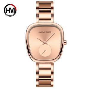 <span class=keywords><strong>Montre</strong></span> à Quartz de style europé<span class=keywords><strong>en</strong></span> américain pour femmes Design de baril créatif 16mm Largeur de bande 1 an Réserve de marche de la batterie <span class=keywords><strong>en</strong></span> acier inoxydable - Product Image 1