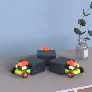 Herramientas de jardín modernas y creativas personalizadas, máquina de deshierbe de poliresina con forma de maceta, <span class=keywords><strong>pies</strong></span> de soporte para drenaje y flujo de aire - Product Image 6