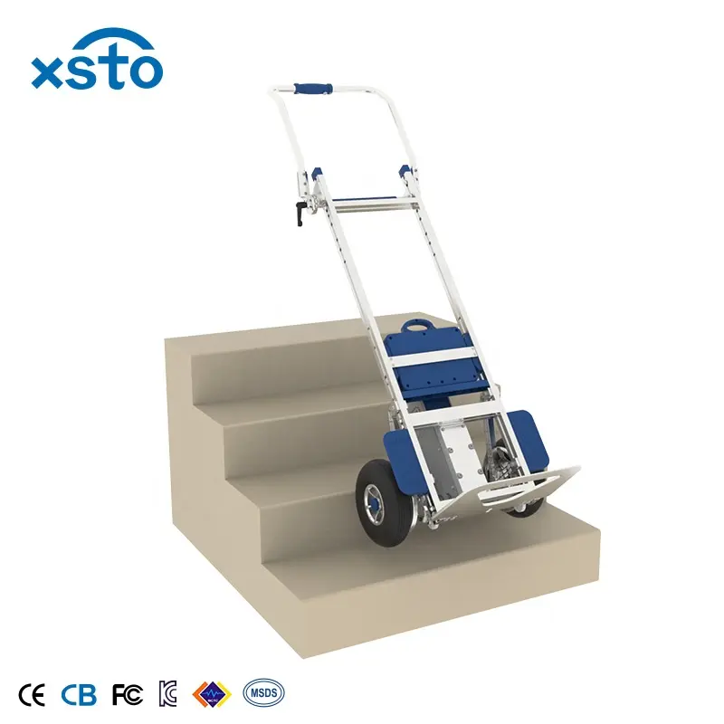 XSTO robuste alimenté escalier grimpeur ZW7170G électrique escalier escalade pliant chariot