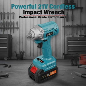 Chiave elettrica elettrica di vendita diretta in fabbrica utensili elettrici di grande capacità al litio senza fili chiave a impatto - Product Image 1