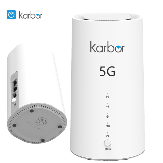 Karbor B70 5G WiFi Router 2167Mbps High Speed 5G Modem with Sim Card CPE SA NSA Firewall VoIP VPN for Home Use