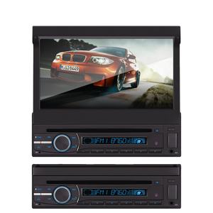 ユニバーサルタッチスクリーンラジオGPSナビゲーションBtカー<span class=keywords><strong>DVD</strong></span>プレーヤー2020コストミニトラックポータブルテレビ - Product Image 1