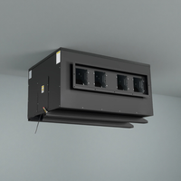 Déshumidificateur industriel automatique de plafond 480L/jour, sécheur d'air par conduits pour serres, salles de culture, centres commerciaux et hôtels