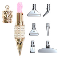 Ensemble de stylos de peinture diamantée de luxe Songwoo, pointes métalliques multi-tailles avec boîte cadeau, outil de préhension de diamants pour la peinture diamantée DIY