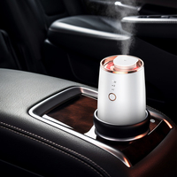 Diffuseur d'huiles essentielles sans eau rechargeable SCENTA, diffuseur d'arômes électrique rechargeable à brume fraîche pour voiture