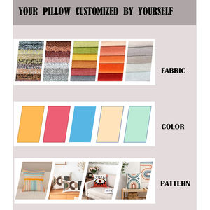 وسادة مخصصة مطبوعة معاد تدويرها بوليستر 40x40 غطاء وسادة تغطي وسائد خارجية مقاومة للماء - Product Image 5