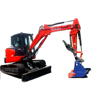 Mini-excavatrice Kubota KX057 d'occasion 100% originale |   Excavatrice sur chenilles d'occasion de 5 tonnes |   Excavatrice Durable à Vendre - Product Image 1