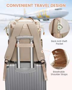 Sac à dos de voyage antivol personnalisé pour femmes, 15,6 pouces, poche RFID, résistant à l'eau, sac à dos pour ordinateur portable - Product Image 5