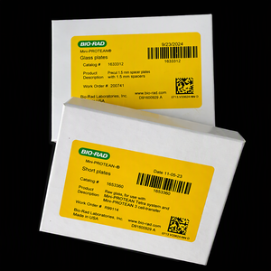 Bio-Rad Microseal B Klebende Versiegelungsmembran MSB1001 Optisch Klare Perforierte Endlaschen 100er Pack Laborbedarf - Product Image 3