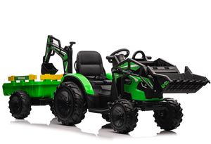 <span class=keywords><strong>Trattore</strong></span> Elettrico per Bambini 24V <span class=keywords><strong>con</strong></span> Caricatore Frontale, Escavatore Posteriore, <span class=keywords><strong>Rimorchio</strong></span> Staccabile e Telecomando 2.4G - Product Image 5