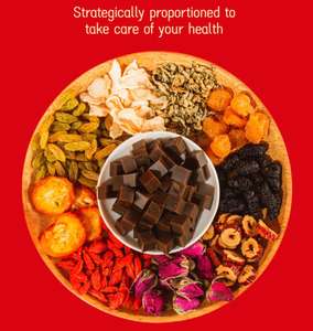 Scatole <span class=keywords><strong>regalo</strong></span> OEM 18 bottiglie da donna Detox Beauty tisana Ginseng Lonagan E Jiao Rose gelso tè nutriente da signora - Product Image 6