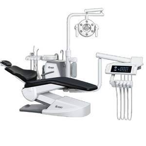 เก้าอี้ทันตกรรมไฟฟ้า R4 DSD พร้อมปากแตรเซรามิกและแผงควบคุมดิจิตอลสำหรับการรักษาฟันอย่างมืออาชีพ - Product Image 2