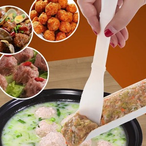 1pc Rice-<b>meat</b> Dumplings Maker Meatball Tool Squeeze Fish Meatball Beef Meatball Round Meatball Tool Kitchen Making Meatball Tool - Product Image 4
