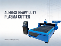 Nouvelle machine de découpe plasma CNC AceBest Ace-1325 120A pour la découpe de tôles métalliques avec contrôle Startfire et moteur pas à pas