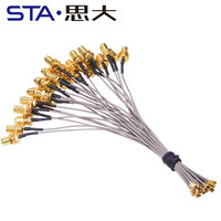 Câble coaxial U.FL IOT, câble d'extension antenne WIFI MHF SMA femelle RF RG1.13