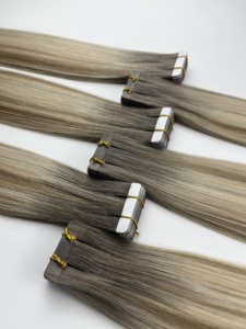 Extensiones de Cabello Natural con Cinta Adhesiva Invisible, Inyectada a Mano, con Imán y Adhesivo 3M - Product Image 5