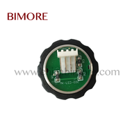 Ascenseur Bimore au design moderne, bouton poussoir FAA25090L1 MK-LED-03