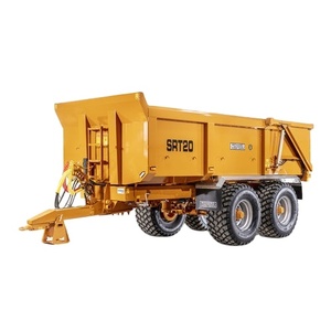 2021 Remolque basculante agrícola de alta calidad de 5 toneladas y 4 ruedas/remolque agrícola barato a la venta envío gratis - Product Image 1