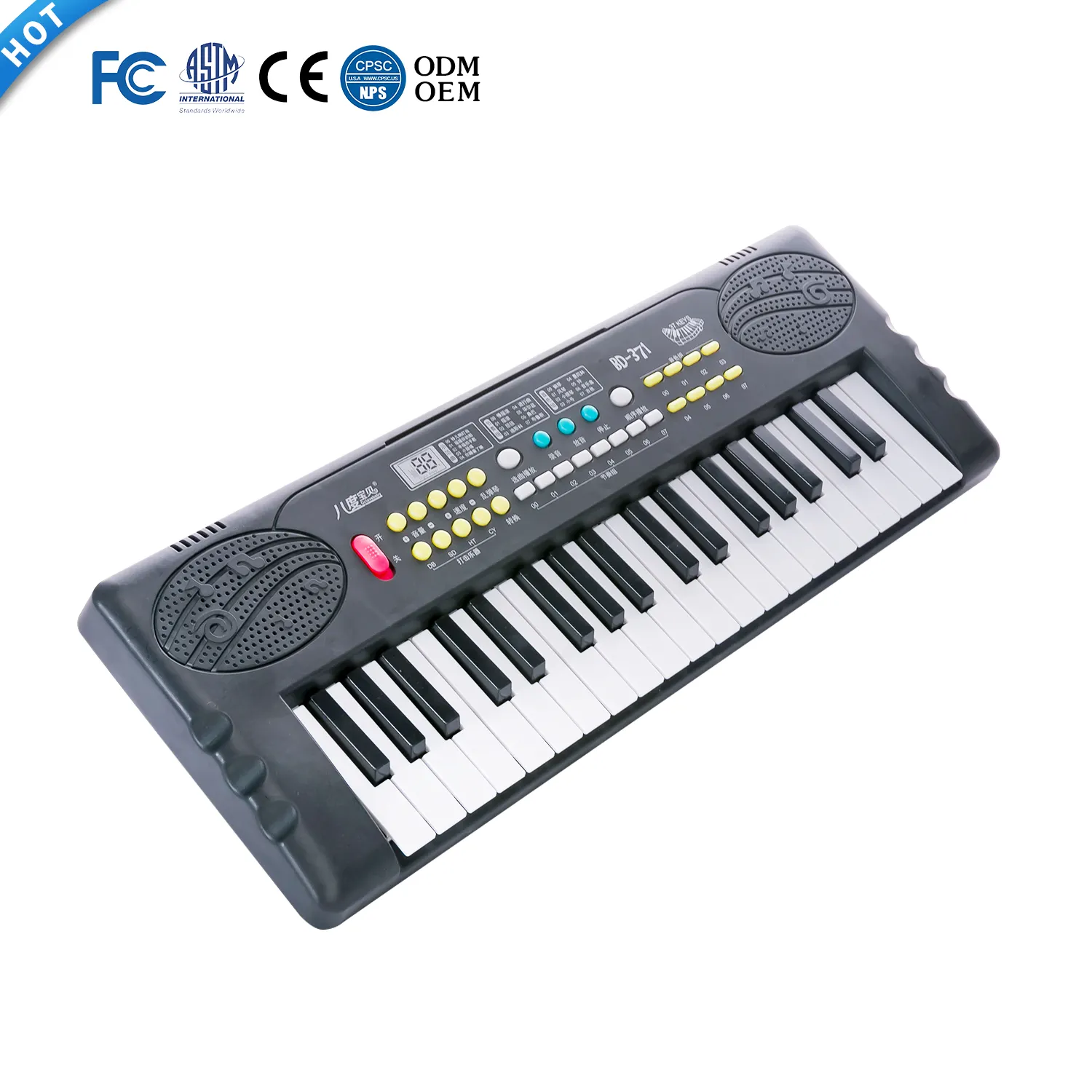 Bán Buôn Trẻ Em Đồ Chơi Âm Nhạc Đàn Piano 37 Phím Kỹ Thuật Số Đàn Piano Điện Tử Bàn Phím Điện Tử Organ Tổng Hợp Cho Trẻ Em