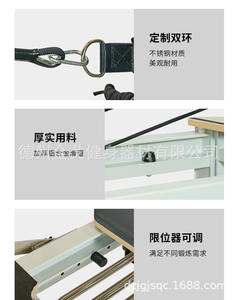 <span class=keywords><strong>Lit</strong></span> de démarrage pliable en aluminium MJD W40 - Durable et portable, utilisation en studio de Pilates, emballage en boîte en bois, garantie de 5 ans - Product Image 5