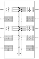 Module de commande d'équipement électrique IO16 automatisation industrielle IP67 4DI AI DO PWM avec modules de station esclave à 16 entrées
