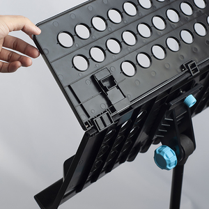JOYO Nouveau GSS-01 de Haute Qualité Étanche et Résistant à la Rouille Portable Bande Pliante Partition Musique Score Holder - Product Image 4