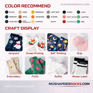Calzini Personalizzati in Misto Cotone con Design a Costine - Product Image 6