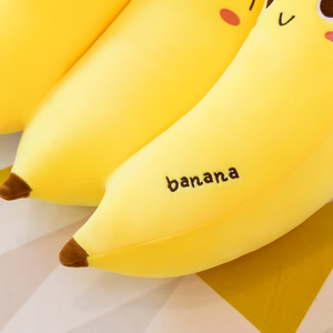 Dropshipping Nouvelle <span class=keywords><strong>Peluche</strong></span> <span class=keywords><strong>Banane</strong></span> Kawaii, Coussin Animal Mignon de Dessin Animé pour Enfants 35cm - Product Image 4