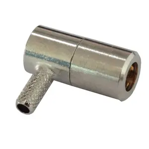 75ohm Rf Smb Vrouwelijke Krimp Haakse Connector Voor RG316 Coaxiale Kabel