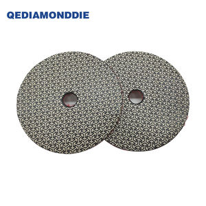 Tampons diamantés électrolytiques flexibles Tampons de polissage diamantés 50mm/80mm/100mm Tampons de polissage diamantés électrolytiques pour pierre - Product Image 5