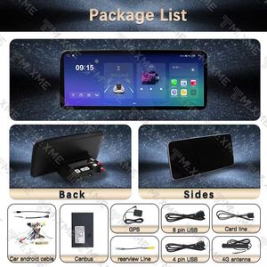 วิทยุติดรถยนต์ Maisimei ขนาด 12.3 นิ้ว ระบบ Android 11/12 เครื่องเล่น DVD สำหรับรถยนต์ Buick LaCrosse ปี 2004-2008 สีดำด้านขอบสีเงิน - Product Image 5