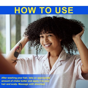 YURHERSU Maschera per <span class=keywords><strong>Capelli</strong></span> al Burro di Chebe Naturale, Nutriente Profonda, Riparatrice, Lisciante e <span class=keywords><strong>Idratante</strong></span>, <span class=keywords><strong>Crema</strong></span> 100g - Product Image 5