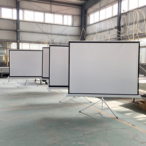 Support trépied - Écran de projection mobile 100 <span class=keywords><strong>pouces</strong></span> 16:9, écran de projection portable léger, facile à transporter et durable, facile à dérouler - Product Image 6