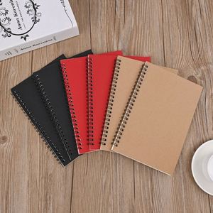 Design Wholesale Solid Color Coil Notebook <b>A5</b> Homework Exercise Notebook Business <b>Notepad</b> - Product Image 1