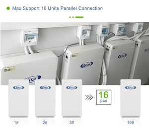 6000 chu kỳ 61.2 kWh BATTERIE solaires de điện áp cao 3 pha <span class=keywords><strong>Lithium</strong></span> <span class=keywords><strong>Ion</strong></span> LiFePO4 pin <span class=keywords><strong>100</strong></span> kWh giá lưu trữ EU 200AH - Product Image 2