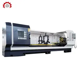 Torno CNC CK61125E Máquina de torno CNC para corte de metales Cama y caja de fundición de una pieza de alta rigidez