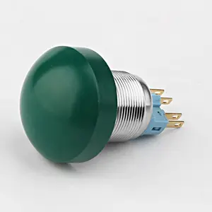 Green or Red Mushroom Push Button Switch