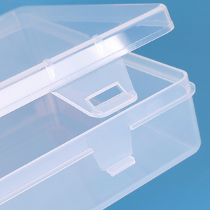 SUNSHING 11 Grid Clear <b>Plastic</b> Storage Box Portable <b>Bead</b> Organizer for Jewelry Necklaces Hair Accessories and Craft Supplies - Product Image 3