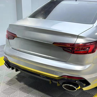 Nouveau pare-chocs arrière PNB de haute qualité avec lèvres arrière et ensemble de tuyaux pour Audi A4/S4 2017-2019 B9 RS4 Upgrade Garantie 1 an