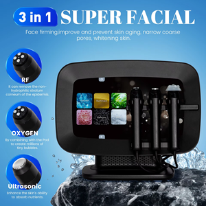 Dispositivo 3-in-1 di Alta Qualità per Trattamenti Viso e Corpo con Ossigeno e Massaggio, Tecnologia a Bolle di CO2, Compatibile con Spina AU, per la Cura della Pelle - Product Image 2