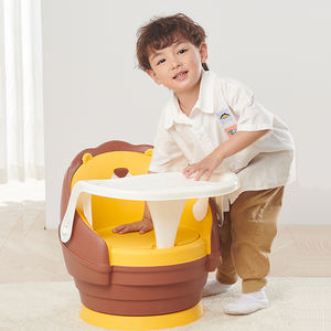 Produits pour bébés de haute qualité <span class=keywords><strong>anti</strong></span>-dérapant rotation bébé chaise de salle à manger mignon Lion Design Durable bébé alimentation dîner et chaise de jeu - Product Image 5
