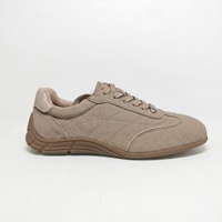 Chaussures décontractées élégantes en daim pour femmes, fabriquées sur mesure en usine, légères pour le quotidien et la marche, modèle Pro Top