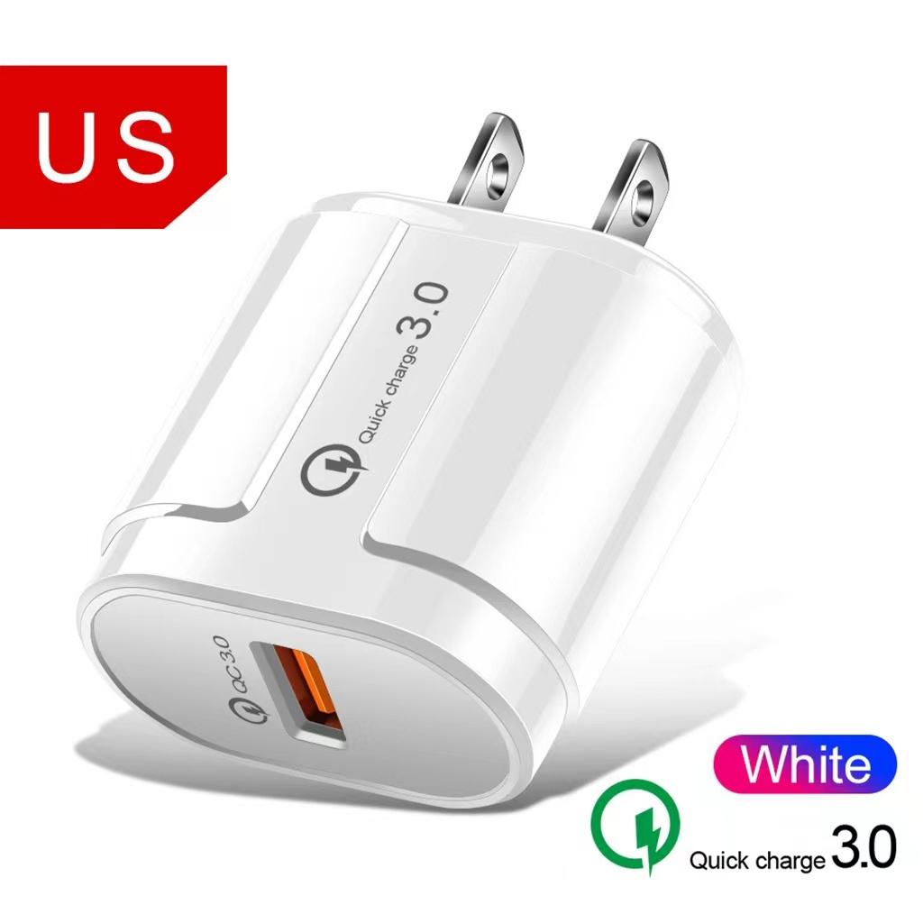 Chargeur blanc-us