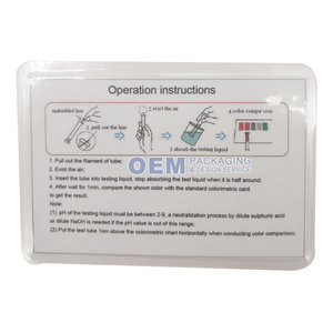 BT-316 Cromo Total para Tubos con Tubo de Plástico PE, Tamaño Pequeño, Ligero, Certificado CE, <span class=keywords><strong>50</strong></span> Pruebas/Caja, Preciso y Confiable - Product Image 3