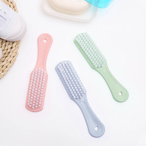 Shoe Brush 3 Pack Soft Bristle Plastic Cleaning Tool For Home Use With Blue Green Pink Colors - Product Image 2