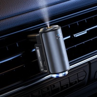 Rafraîchisseur d'air pour voiture Diffuseur de parfums à capteur intelligent avec lumières colorées Diffuseur d'aromathérapie pour voiture