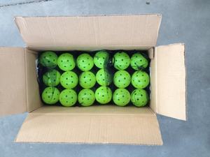 Roto Molding One Piece Construction Pickleball Balls 74mm 40 Hole Rotation Pickleball Balls - Product Image 3