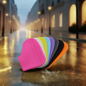 Top vente meilleure qualité unisexe réutilisable chaussures protecteurs imperméable anti-dérapant résistant à l'eau pluie Silicone chaussures couvre - Product Image 3